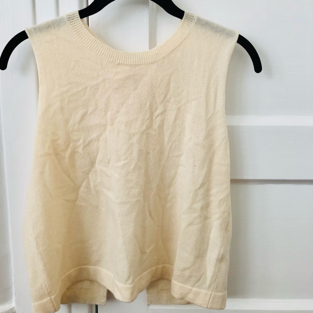Maje tie back cashmere sweater